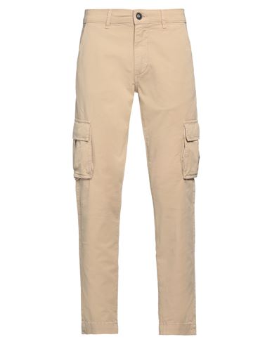 Liu •jo Man Man Pants Beige Size 40 Cotton, Elastane In Sand