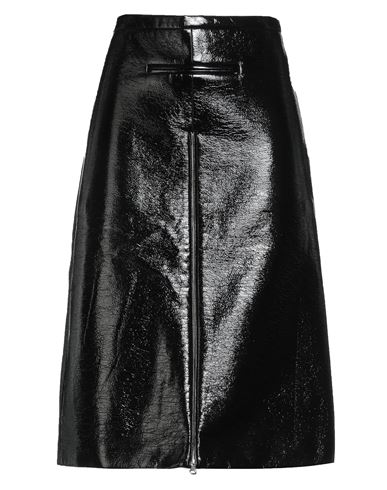 Courrèges Falda midi Mujer Negro 40 Mujer
