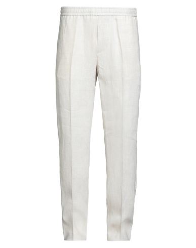 Liu •jo Man Man Pants Cream Size 40 Polyester, Cotton In White