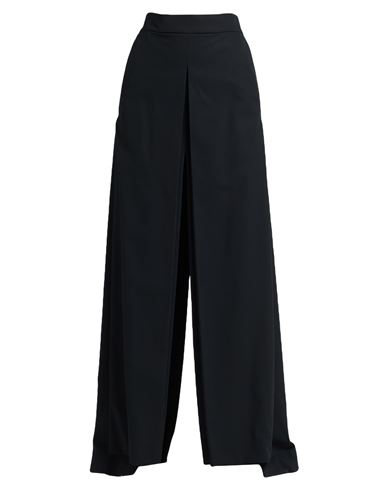 Ann Demeulemeester Woman Maxi Skirt Black Size 8 Cotton In Blue