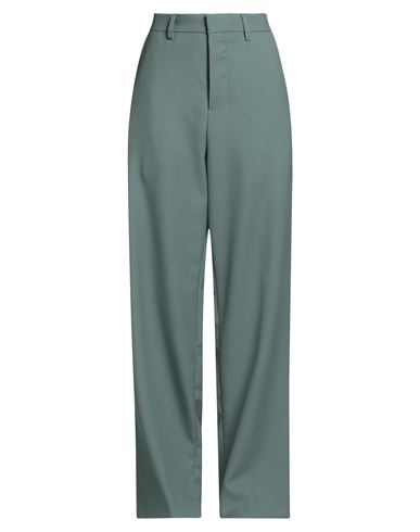 Ami Alexandre Mattiussi Woman Pants Sage Green Size 4 Virgin Wool In Green
