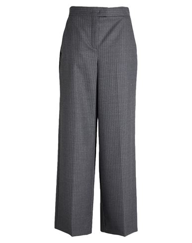 Fendi Woman Pants Charcoal Size 8 Virgin Wool, Elastane, Polyester In Gray