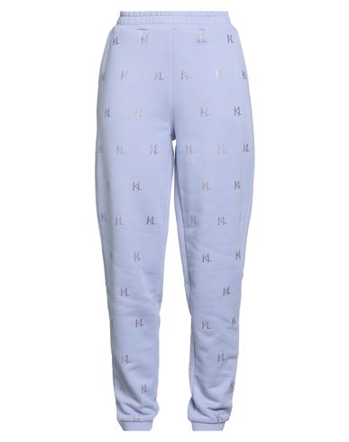 Karl Lagerfeld Kl Monogram Track Pants In Blue