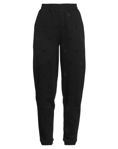 Karl Lagerfeld Kl Rhinestone Track Pants In Blue