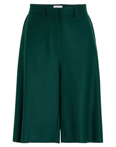 Ballantyne Woman Shorts & Bermuda Shorts Green Size 8 Virgin Wool, Elastane In Gray