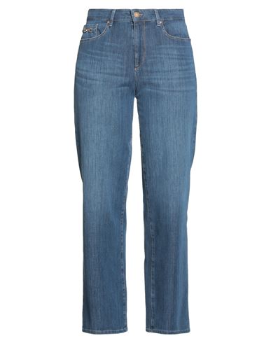 Seductive Woman Jeans Blue Size 12 Cotton, Lyocell, Polyester, Elastane In Blue