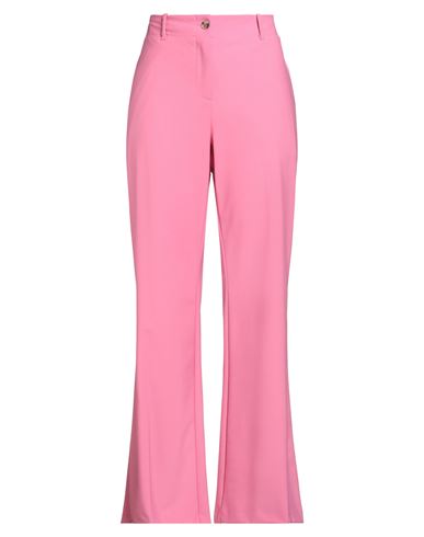 Ballantyne Woman Pants Pink Size 8 Polyester, Virgin Wool, Elastane In Pink