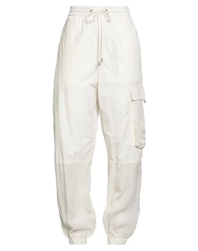 Iceberg Woman Pants White Size 6 Cotton In White