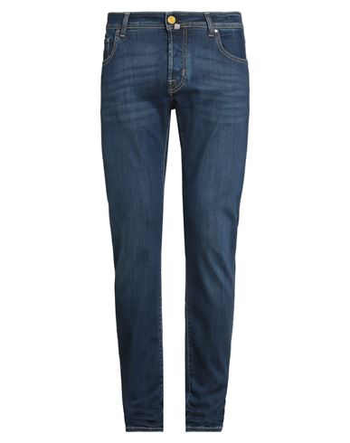 Jacob Cohёn Man Jeans Blue Size 35 Viscose, Cotton, Lyocell, Polyester, Elastane In Blue