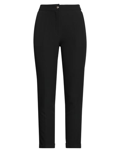 Yes Zee By Essenza Woman Pants Black Size Xxl Polyester, Elastane In Black