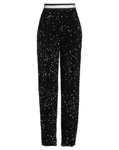 Elisabetta Franchi Woman Pants Black Size 6 Polyester In Black