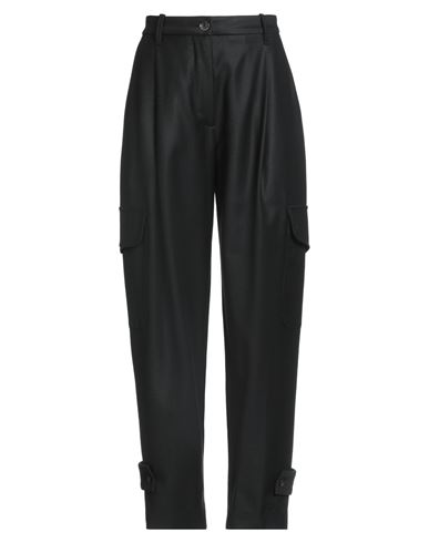 Nine In The Morning Woman Pants Black Size 25 Wool, Viscose, Polyester, Elastane In Black