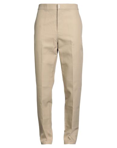 Givenchy Man Pants Beige Size 36 Cotton In Multi