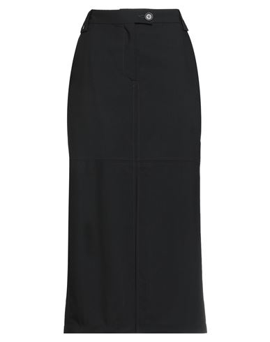 Midi-Rock Damen Schwarz 38 Damen