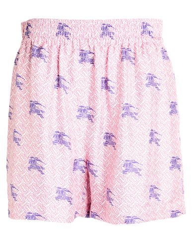 Burberry Woman Shorts & Bermuda Shorts Pink Size 8 Silk In Pink