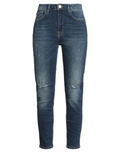 Ice Play Woman Jeans Blue Size 31 Cotton, Elastane