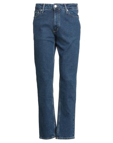 Jack & Jones Man Jeans Blue Size 31w-32l Cotton, Lyocell, Elastane
