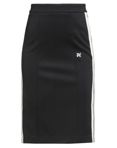 Palm Angels Woman Midi Skirt Black Size 6 Acetate, Polyamide, Elastane, Polyester