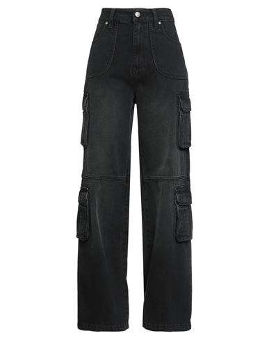 Misbhv Woman Jeans Black Size 27 Cotton