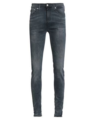 Calvin Klein Jeans Est.1978 Calvin Klein Jeans Man Jeans Blue Size 29w-32l Cotton, Elastomultiester, Elastane In Blue