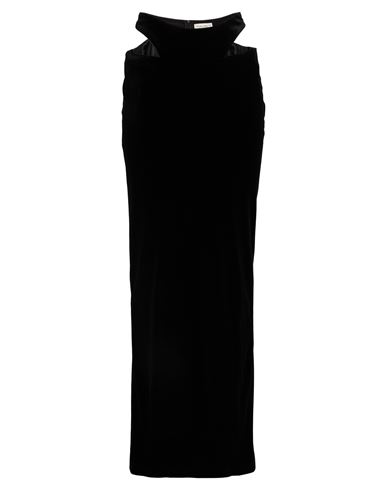 The New Arrivals Ilkyaz Ozel Woman Maxi Skirt Black Size 8 Pes