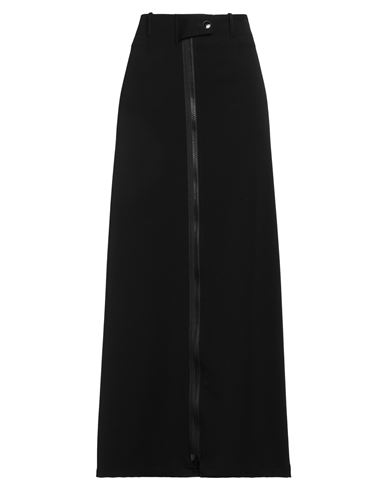 Cellar Door Woman Maxi Skirt Black Size 8 Polyester, Viscose, Elastane