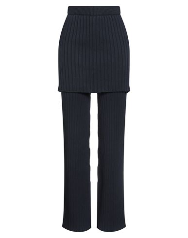 Loewe Woman Pants Midnight Blue Size M Wool