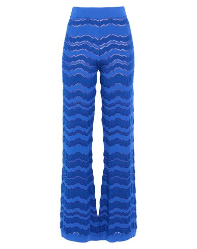 Missoni Woman Pants Blue Size Xl Viscose, Wool, Polyester In Blue