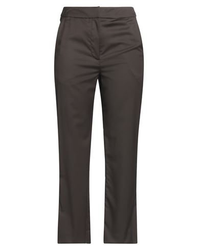 Loulou Studio Woman Pants Dark Brown Size S Virgin Wool
