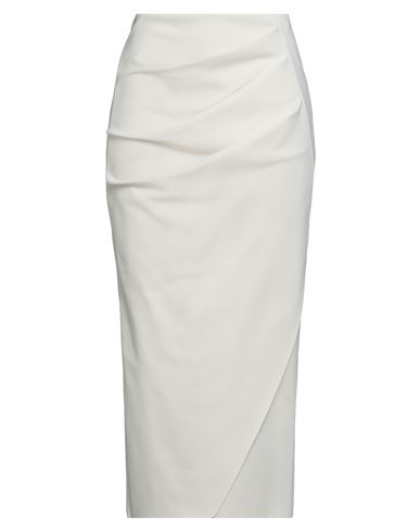 Chiara Boni La Petite Robe Woman Midi Skirt Off White Size L Polyamide, Elastane