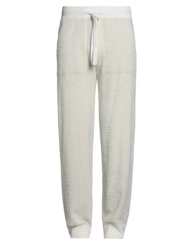 Atomofactory Man Pants Cream Size L Polyamide, Wool, Cashmere In Neutral