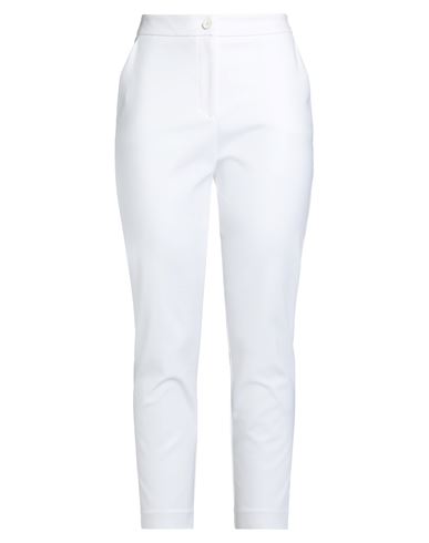 Nenette Woman Pants White Size 6 Polyester In White