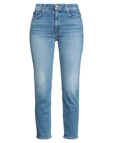 Mother Woman Jeans Blue Size 30 Cotton, Modal, Polyester, Elastane In Blue