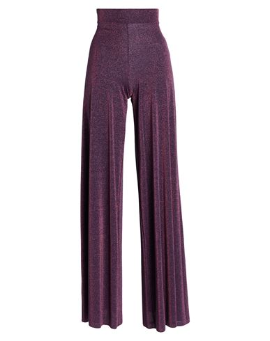 Chiara Boni La Petite Robe Woman Pants Plum Size 8 Polyamide, Viscose, Elastane, Polyester In Purple