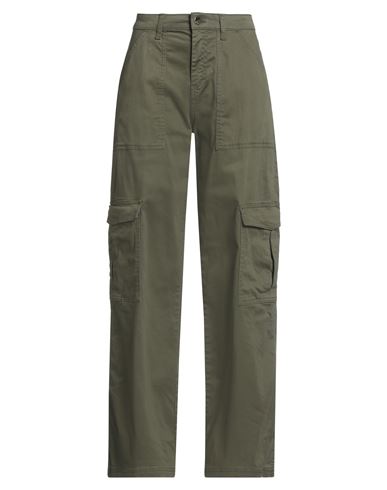 Kaos Jeans Woman Pants Military Green Size 29 Cotton, Lyocell, Elastane In Green