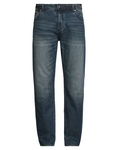 Armani Exchange Man Jeans Blue Size 33w-32l Organic Cotton In Blue