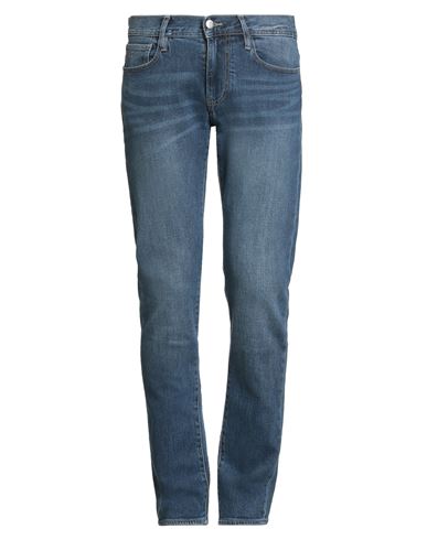 Armani Exchange Man Jeans Blue Size 32 Cotton, Polyester, Elastane In Blue