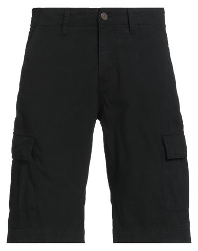 Guess Man Shorts & Bermuda Shorts Black Size 29 Cotton, Elastane In Black