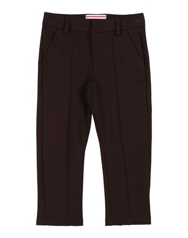 Paciotti Toddler Boy Pants Dark Brown Size 3 Viscose, Polyamide, Elastane In Black