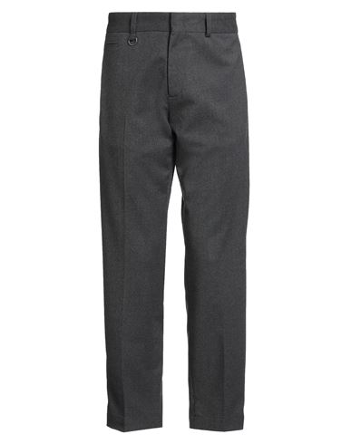 Paolo Pecora Man Pants Grey Size 30 Polyester, Viscose, Elastane In Black