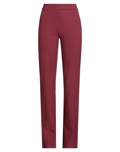 Chiara Boni La Petite Robe Woman Pants Burgundy Size 12 Polyamide, Elastane