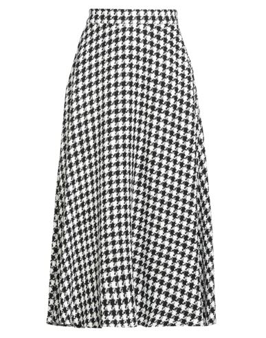 Pennyblack Woman Midi Skirt Black Size 8 Cotton, Acrylic, Polyester, Viscose