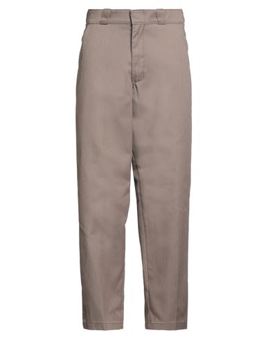 Dickies Man Pants Khaki Size 33w-32l Polyester, Cotton In Sand