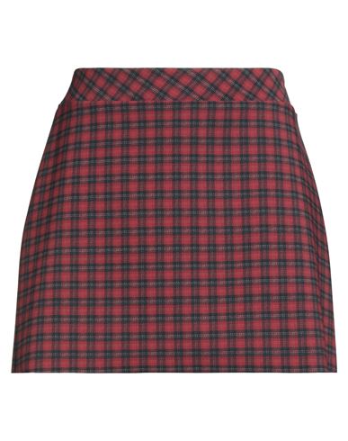 Chiara Boni La Petite Robe Woman Mini Skirt Burgundy Size 10 Polyamide, Elastane