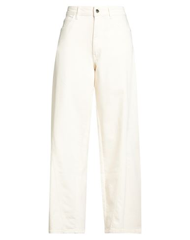 Kaos Jeans Woman Jeans Cream Size 30 Cotton, Elastane