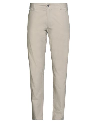 Messagerie Patrizio Piscaglia Man Pants Beige Size 36 Cotton, Elastane In Silver