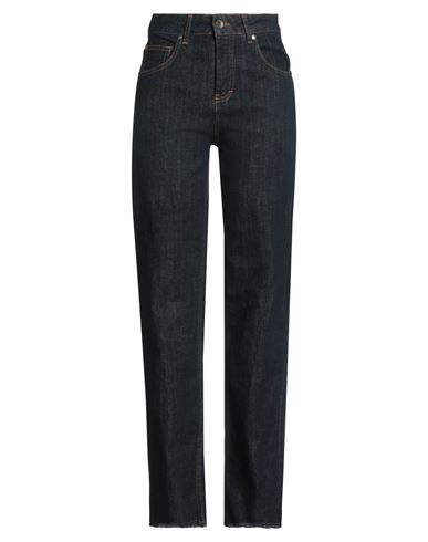 No-nà Woman Jeans Blue Size 8 Cotton, Elastane