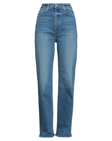 Mother Superior Woman Jeans Blue Size 29 Cotton, Modal, Polyester, Elastane In Blue