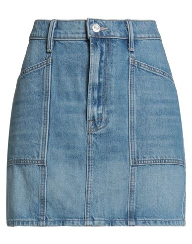 Mother Superior Woman Denim Skirt Blue Size 28 Cotton