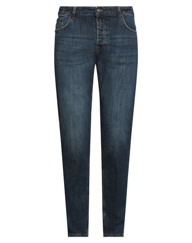 Michael Coal Man Jeans Blue Size 35 Cotton, Elastane In Blue